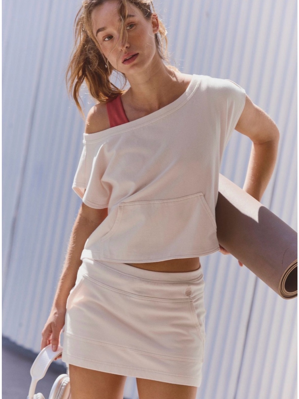 Pass Back Set in Blush Pink from FP Movement NWT